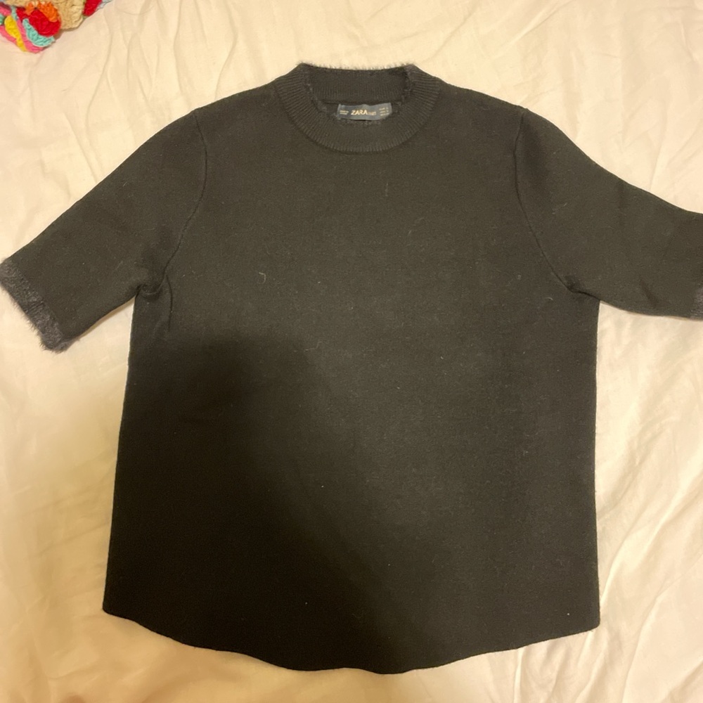 Zara knit tshirt